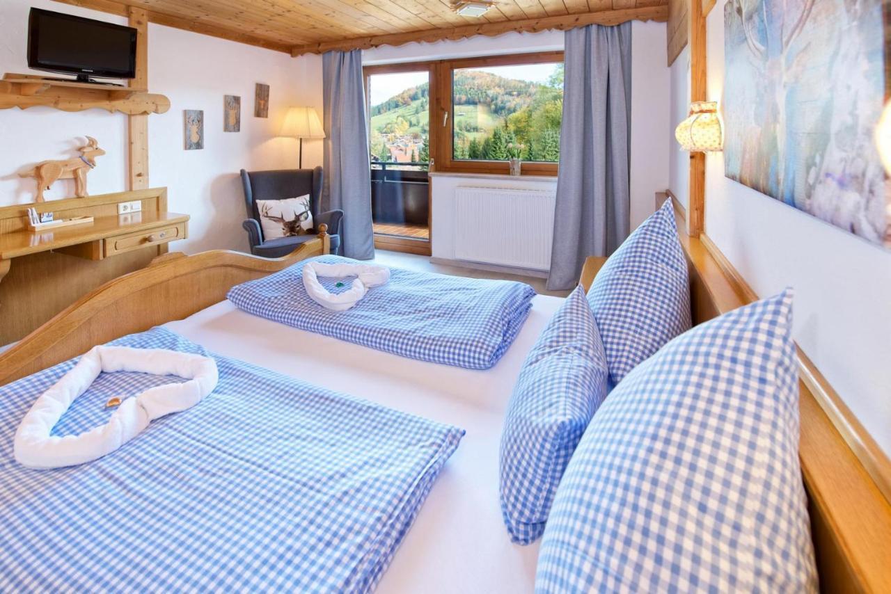 Ferienwohnungen Am Schlossberg Oberstaufen Esterno foto