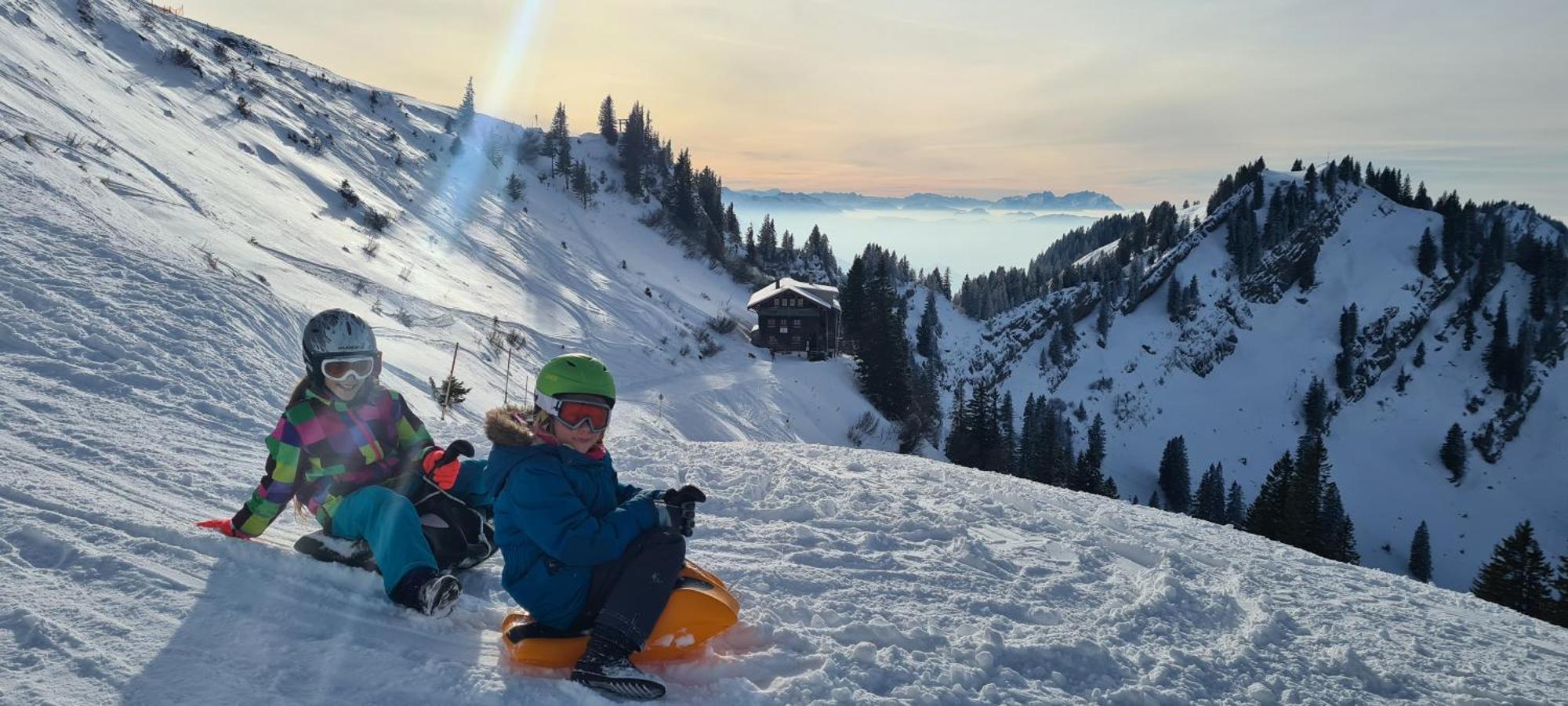 Ferienwohnungen Am Schlossberg Oberstaufen Esterno foto
