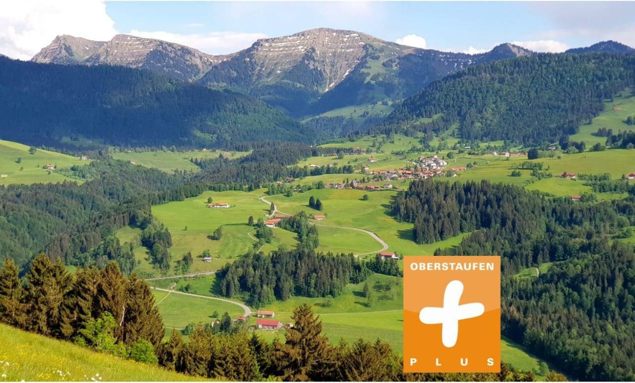 Ferienwohnungen Am Schlossberg Oberstaufen Esterno foto